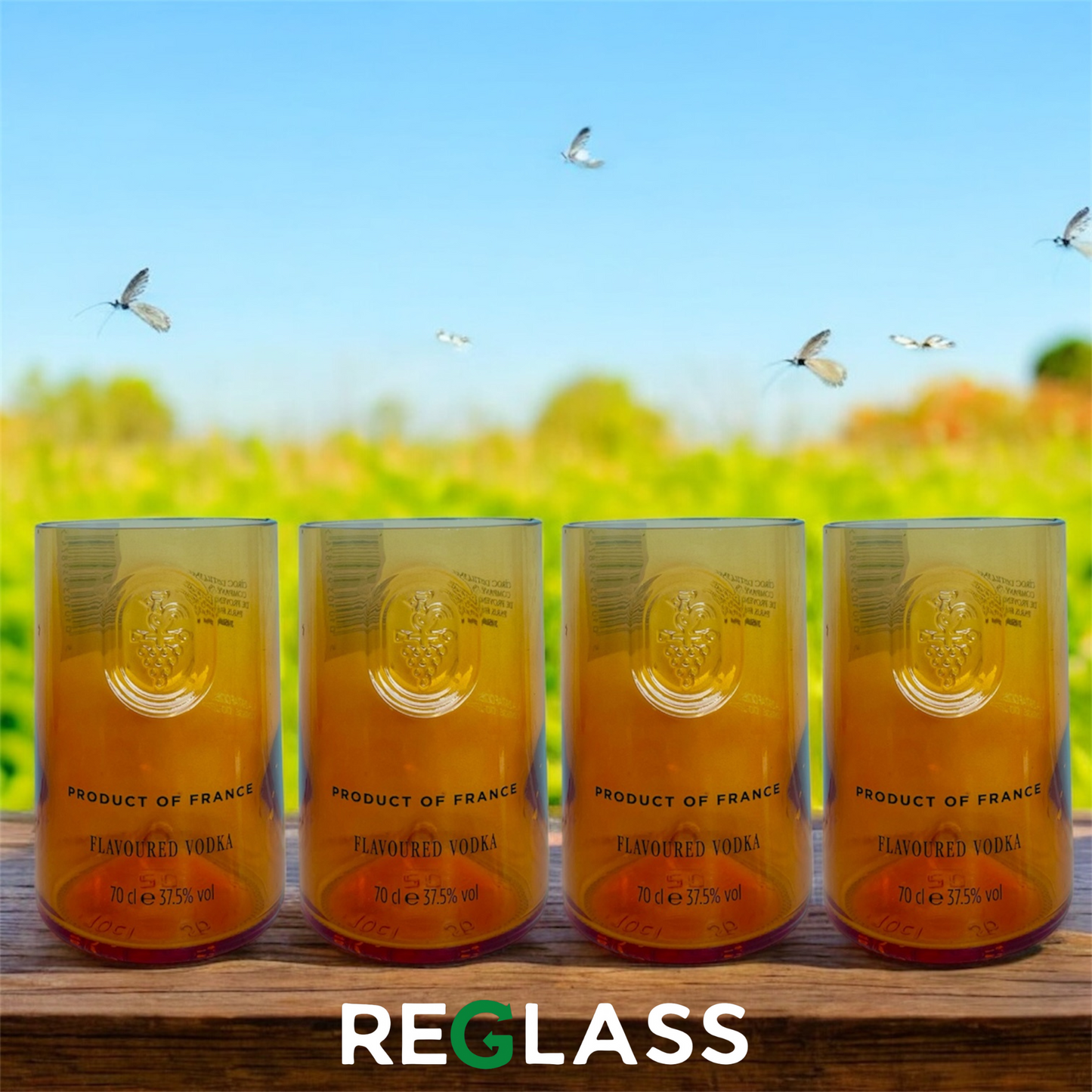 Ciroc Vodka Mango pohár kollekció 🥭🟠 (4 db)