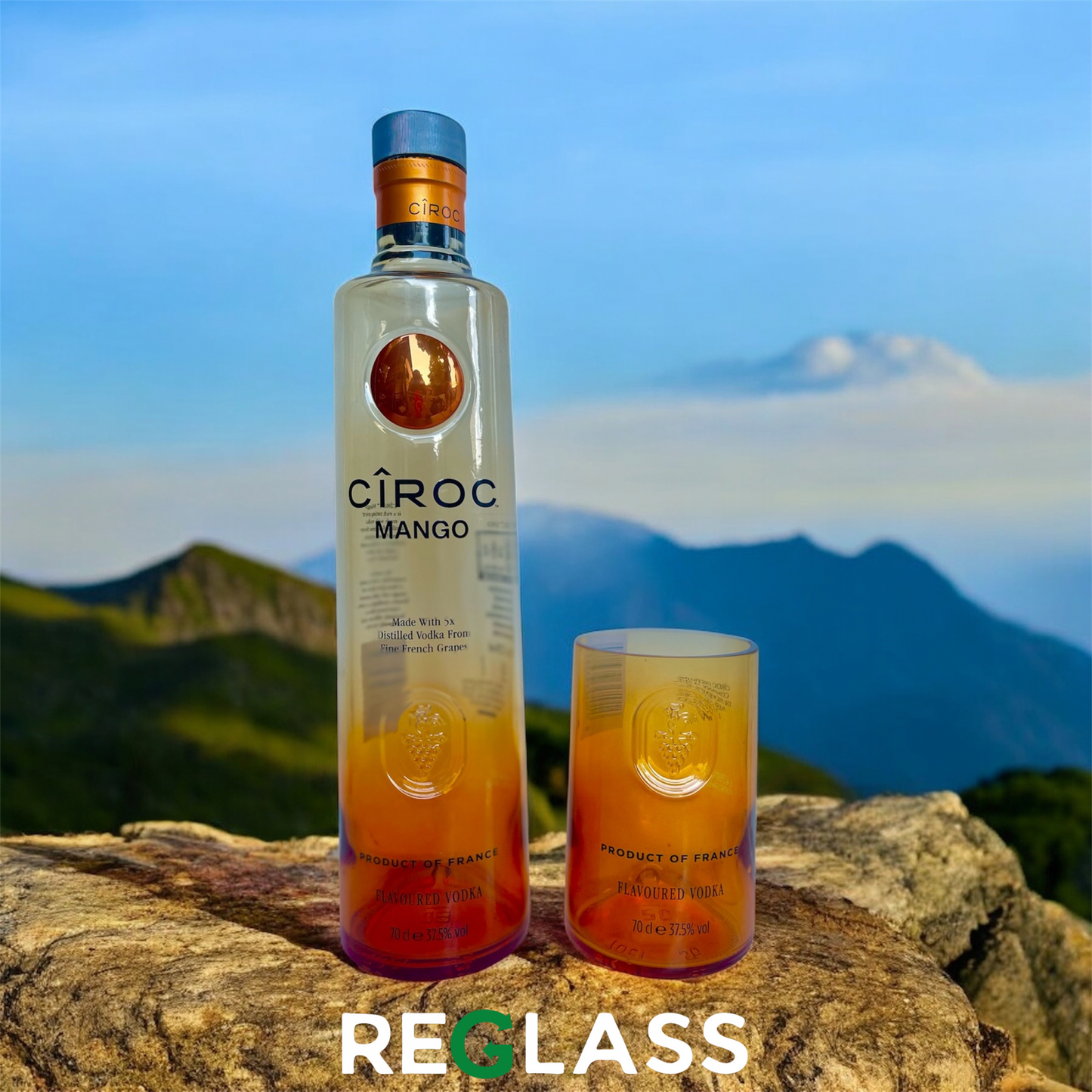 Ciroc Vodka Mango pohár 🥭🟠