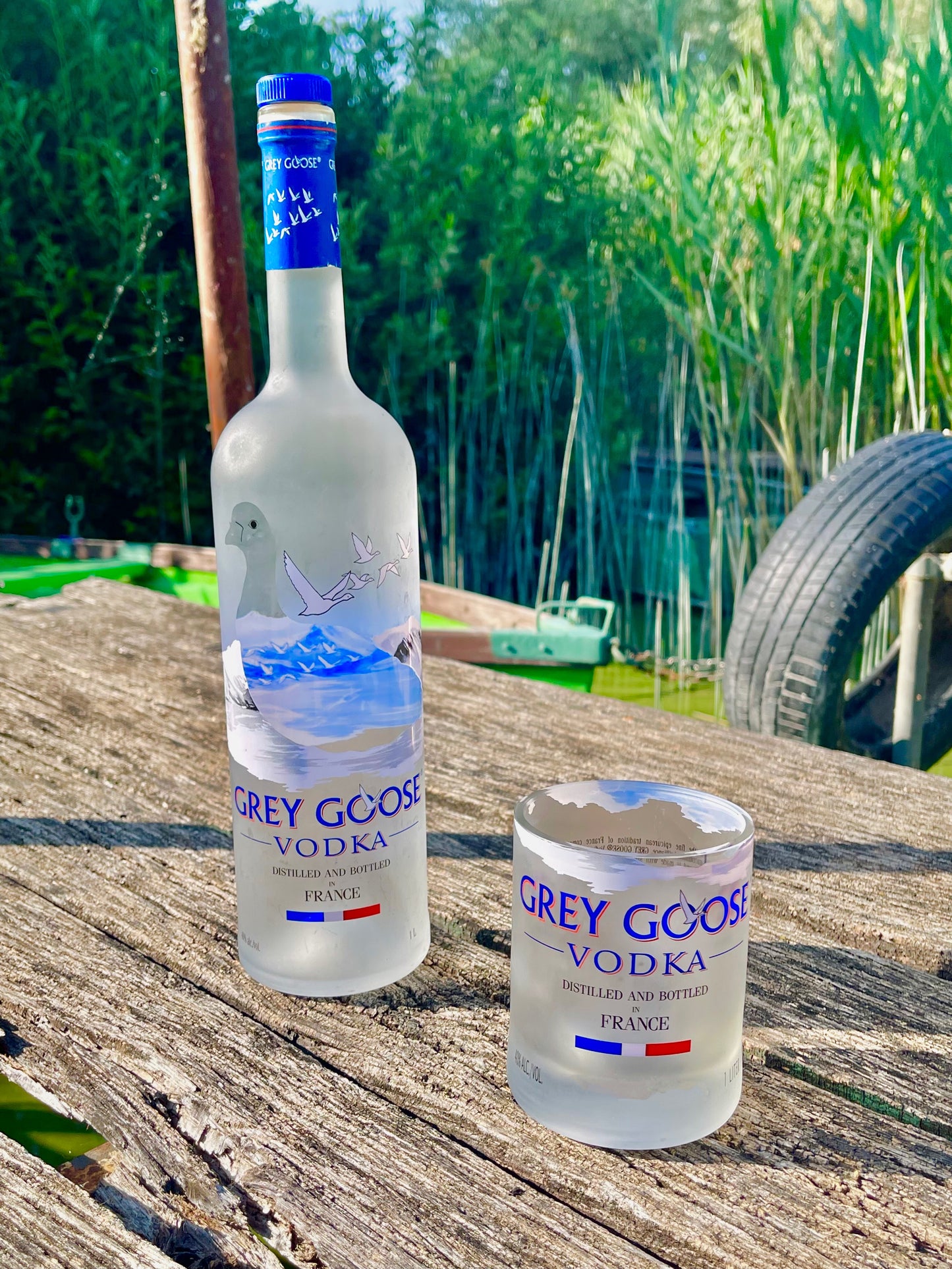 Grey Goose Vodka short pohár 🦢