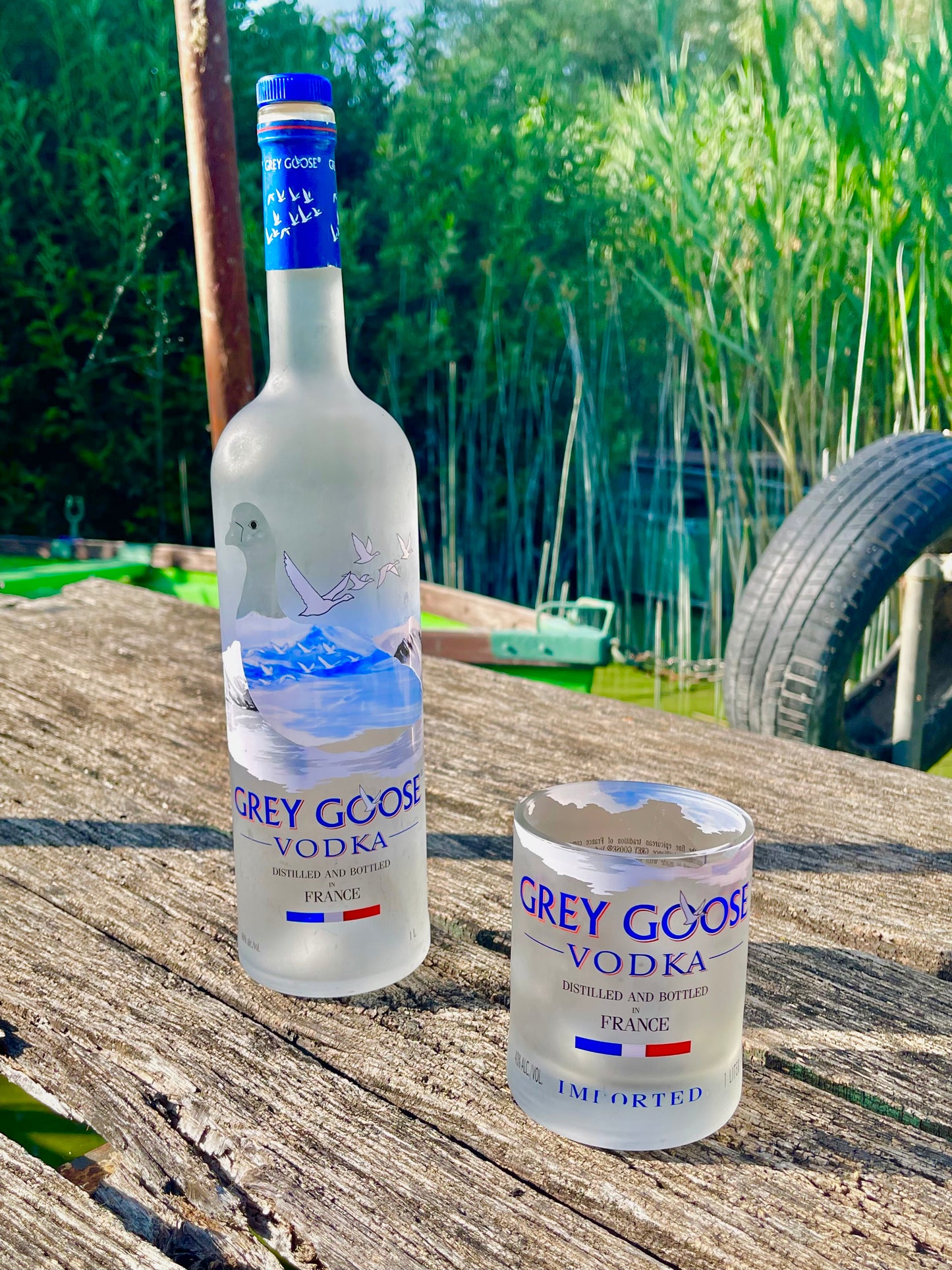 Grey Goose Vodka short pohár kollekció 🦢 (2 db)