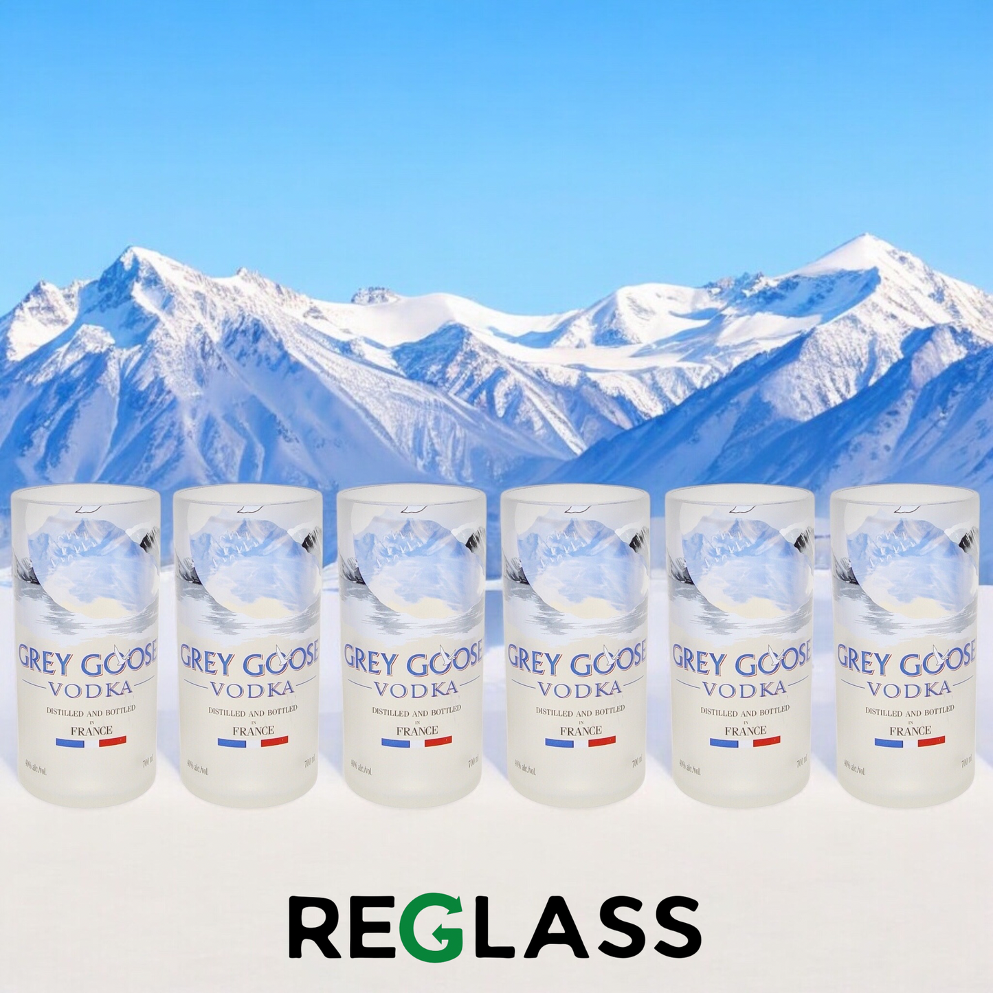 Grey Goose Vodka pohár kollekció 🦢 (6 db)