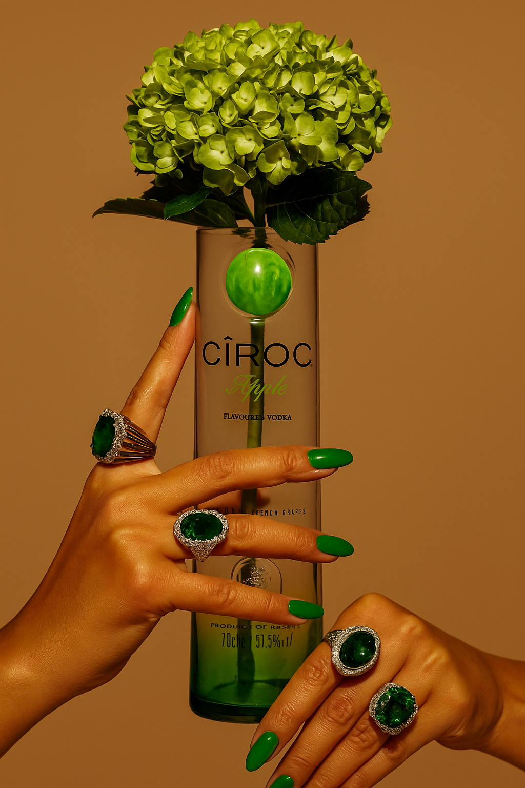 Ciroc Vodka Apple váza 🍏🟢