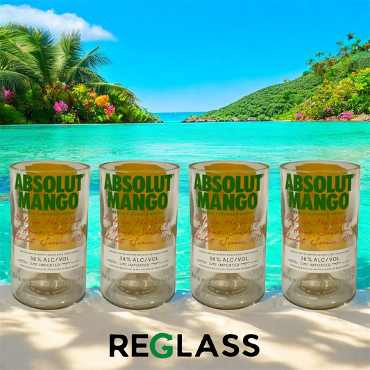 Absolut Mango pohár kollekció 🥭 (4 db)