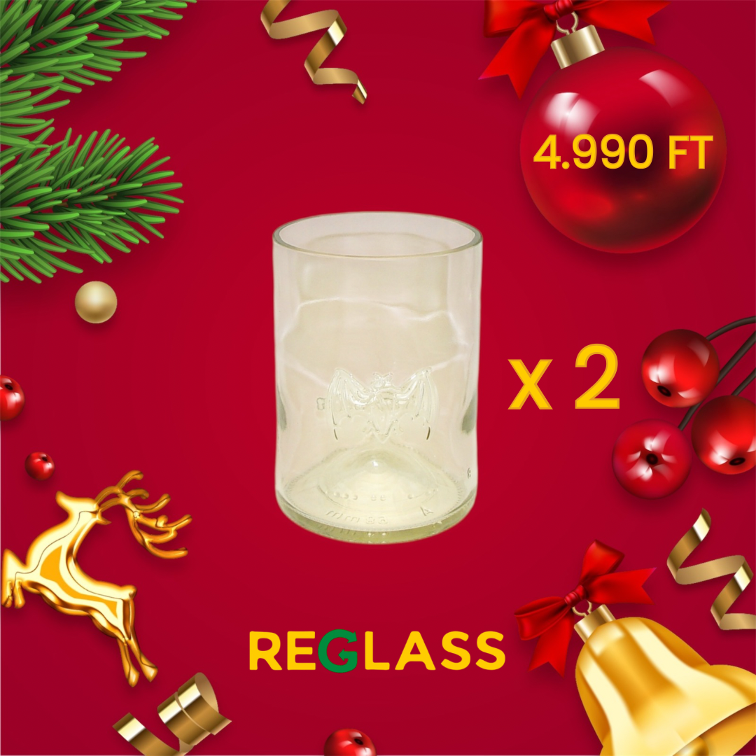 Bacardi Rum pohár kollekció 🦇 (2 db)