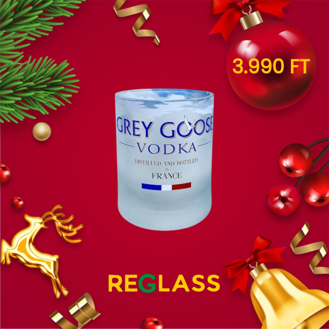 Grey Goose Vodka short pohár 🦢 (1 db)