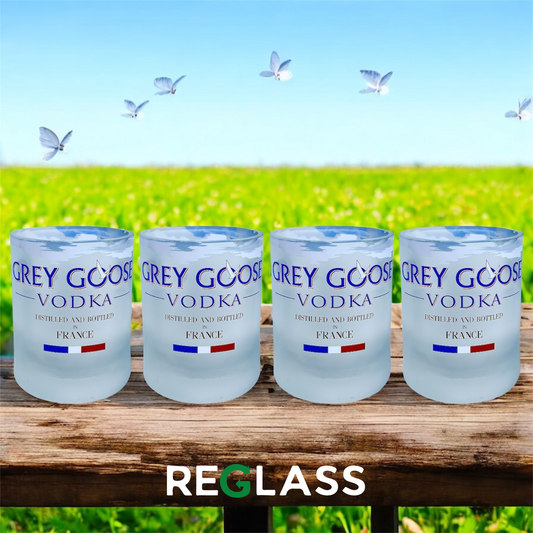 Grey Goose Vodka short pohár kollekció 🦢 (4 db)