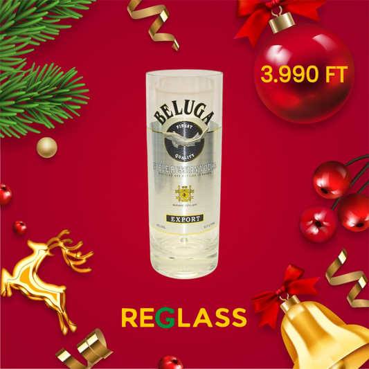 Beluga Vodka pohár 🦈 (1 db)