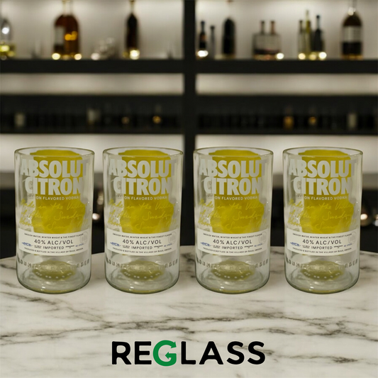 Absolut Citron pohár kollekció 🍋 (4 db)