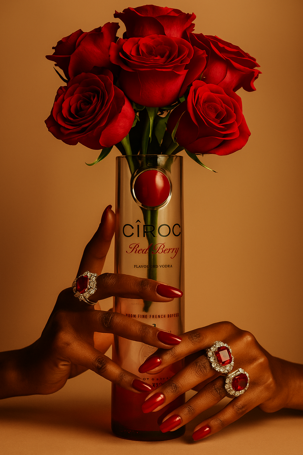 Ciroc Vodka Red Berry váza 🍒🔴