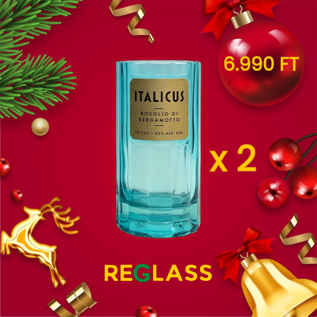 Italicus Bergamotto pohár kollekció 💎 (2 db)
