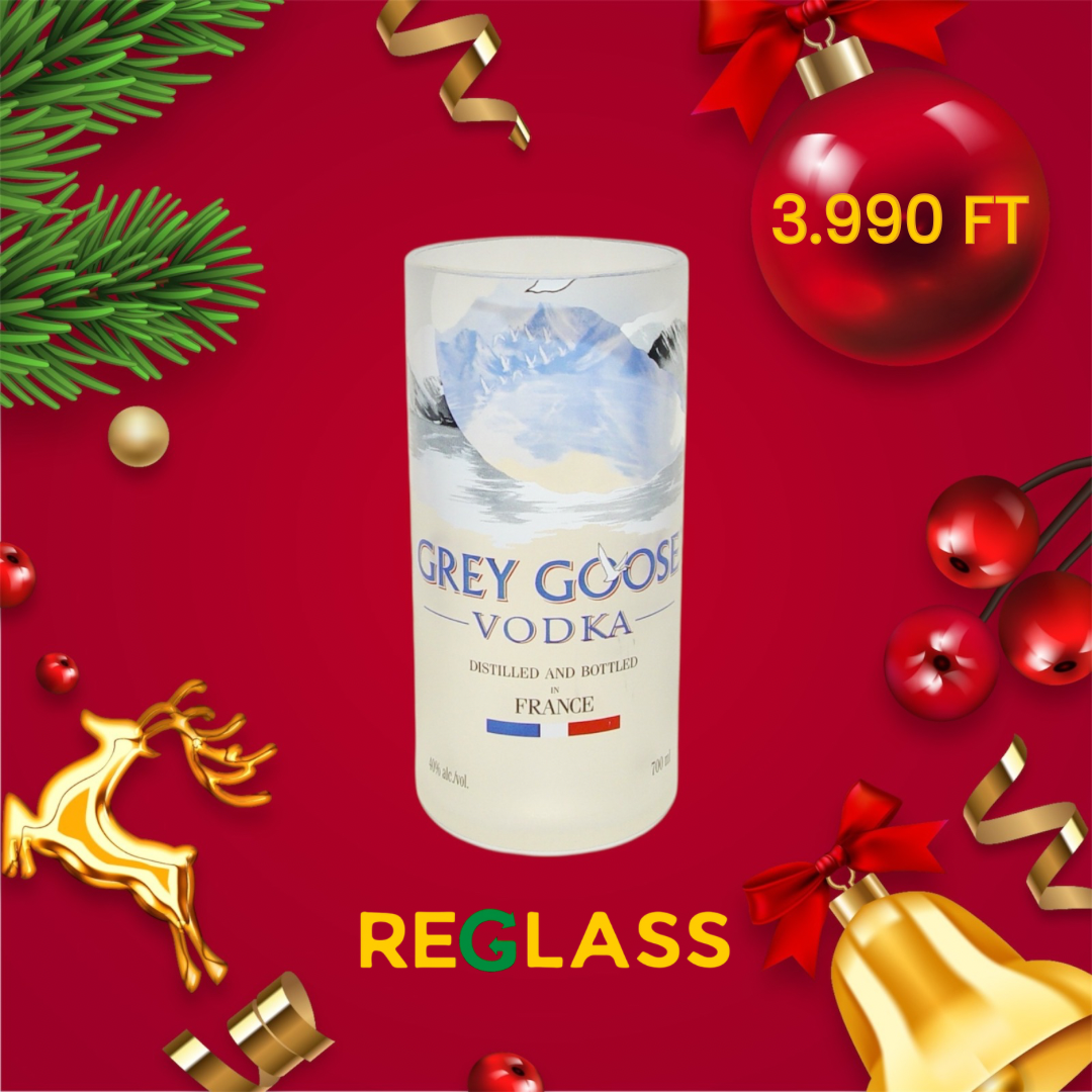 Grey Goose Vodka long pohár 🦢 (1 db)