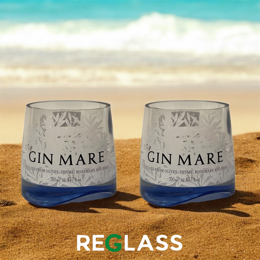 Gin Mare Mediterranean Gin pohár kollekció 🏝️ (2 db)