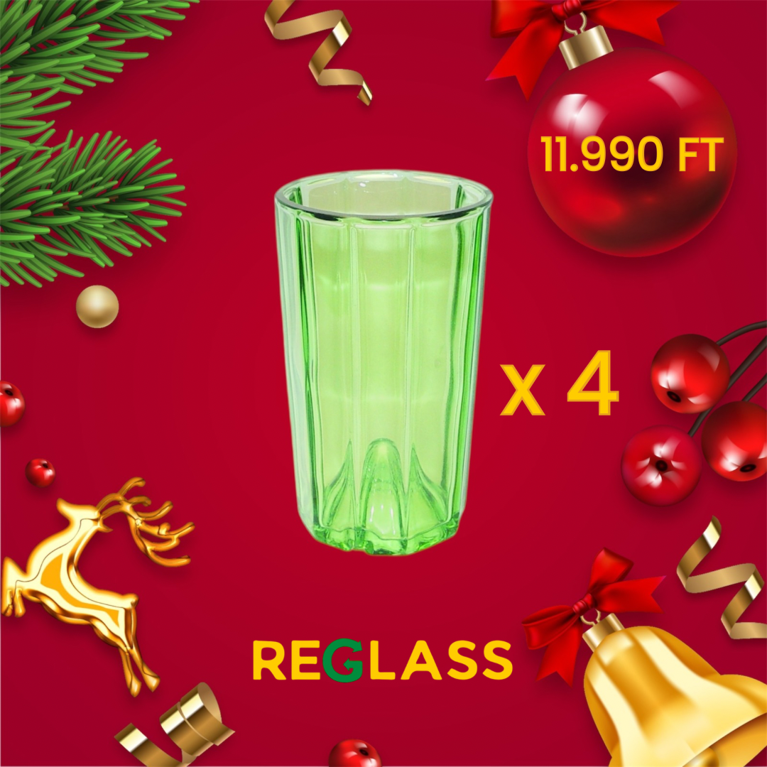 Tanqueray No. 10 Gin pohár kollekció 🌿 (4 db)